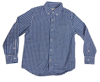 Crewcuts Blue and White Check Gingham, 10 years