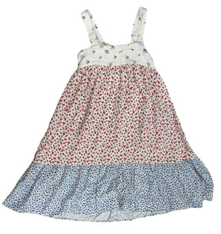 Zara Tiered Multicoloured Floral Dress, 8-9 years