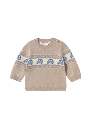 Mayoral Cars sweater new with tags, 0-1 month