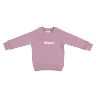 Bob & Blossom Violet sister sweatshirt, new with tag, 6 years