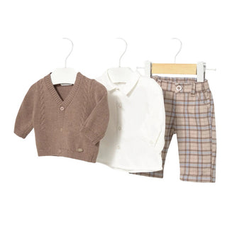 Mayoral New with tags 3 piece set, 0-1 month