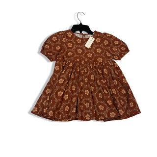 Rylee + Cru Rose dress brick daisies new with tags, 4-5 years