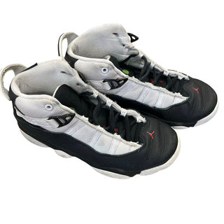 Nike Air Jordan 6 Rings black/white, 2.5 big kid