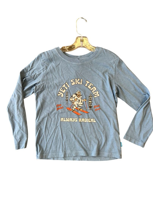 Feather 4 Arrow blue Yeti Ski Team long sleeve, 6 years