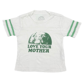 Tiny Whales White/green Love Your Mother, 12-18 months