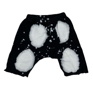 Jeneration Black/white tie dye waffle shorts, 3-4 years