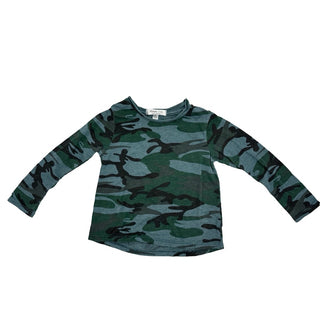 Joah Love Green camo long sleeve, 2 years