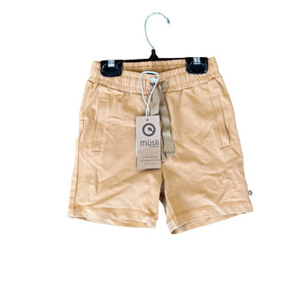 Musli new with tags mustard shorts, 5 years