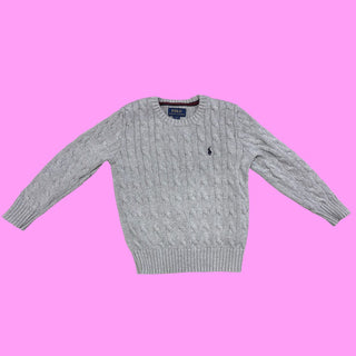 Polo Ralph Lauren Grey cable sweater, 5