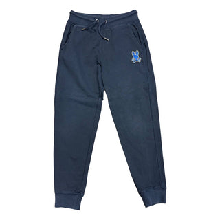 Psycho Bunny Black w/blue bunny sweatshirt/pant set, 14-16 years (large)