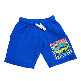 Californian Vintage Blue California Racing cotton shorts, 10 years