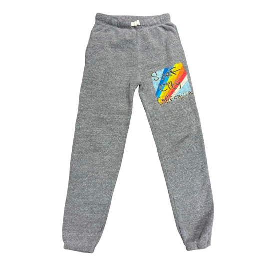 Californian Vintage Grey Surf City California sweatpants, 12 years