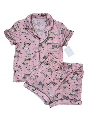 Preppy Goose Puppy PJs Set, 6 years