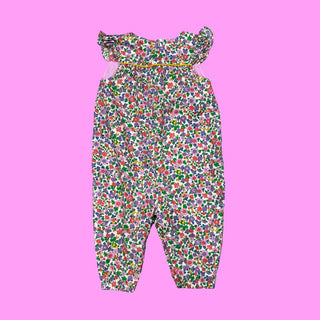 Baby Boden Floral romper, 9-12 months