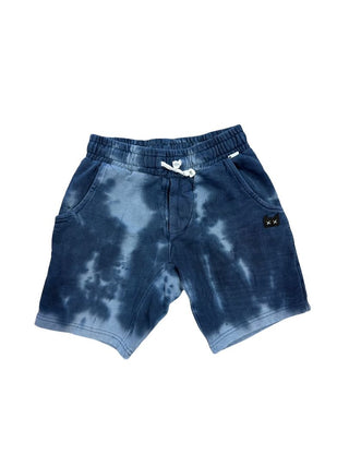 Munster Blue Ombre Dye Sweatshorts, 6-7 years