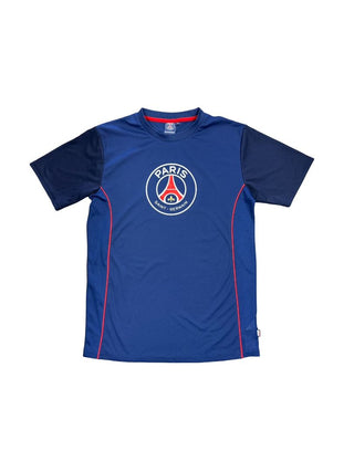 Paris Saint-Germain Navy Blue Jersey with Team Logo, Medium Youth