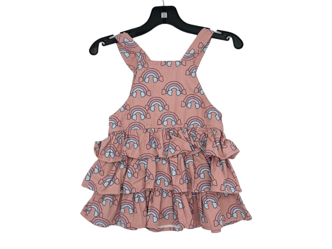Hux new with tags rainbow overall dress, 3 years