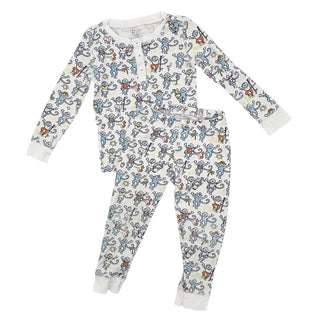 Roller Rabbit Palm Beach Monkey's pajama set, 4 years