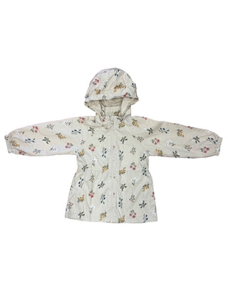 H&M New with tags Floral hooded lightweight jacket, 2-3 years