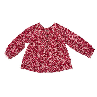 Jacadi Red floral top, 12 months