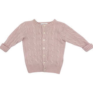 Ralph Lauren Baby pink cashmere cable knit cardigan, 9 months