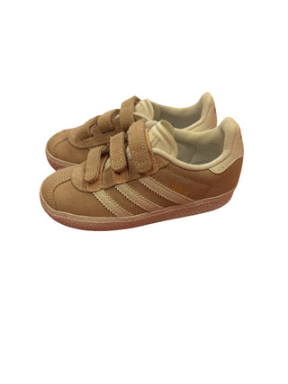 Adidas gazelle ortholite Velcro shoes, 9.5 little kid
