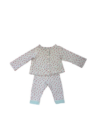 Petit Bateau Floral set, 6 months