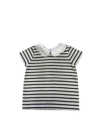 Jacadi Striped tshirt w collar, 3 years