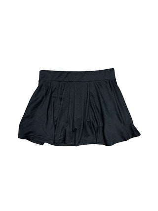 Sls Apparel Black Skater Skirt, L