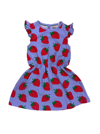 Mini Boden Strawberry dress, 3-4 years