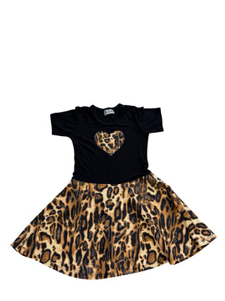 Dori creations Cheetah dress, 7 years