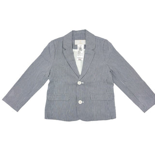Jacadi City Dweller navy/white stripped blazer, 4 years