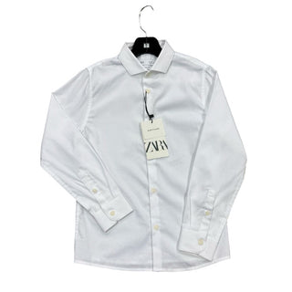 Zara New with tags white slim linen shirt, 8