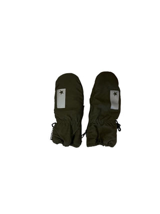 Molo green winter gloves