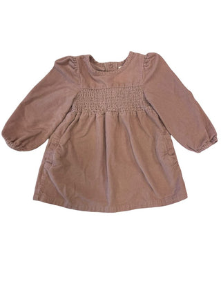 Pehr Dusty Rose Corduroy Dress, 2 toddler
