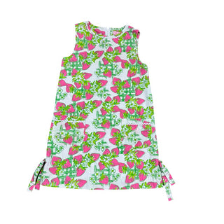 Lilly Pulitzer Dress with pink and green flowers/strawberrys, 7
