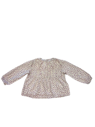zara purple floral top, 2 years