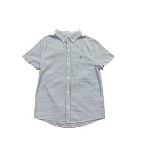 Vineyard Vines Linen button up shirt stripes, 8-10 (small)