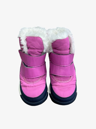 SOREL Pink and navy winter boots , US 9