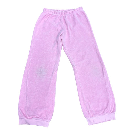 Suzie Kondo Kids Light pink terry cloth pants, 8 years