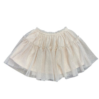 Zara Gold sparkle tulle skirt, 2-3 years