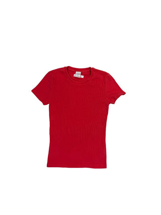 aritzia coral homestretch tee, xs