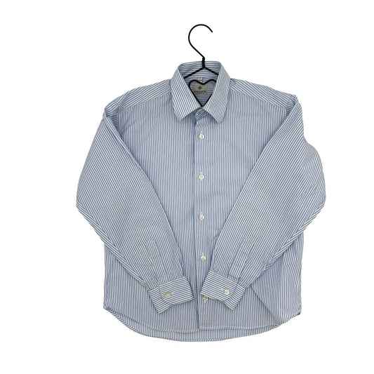 Stellante Camicie blue stripped dress shirt, 14 years