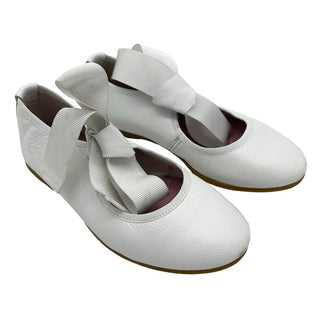 Jacadi white bow tie mary janes, euro 27