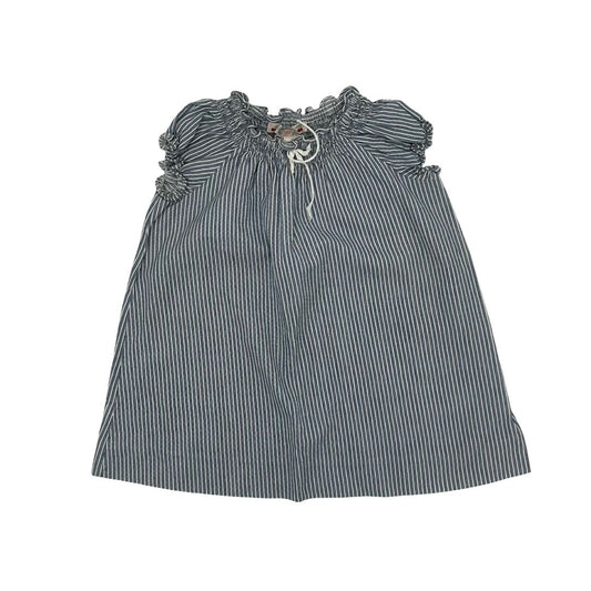 Bonpoint blue stripped dress, 18 months