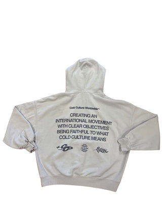 Cold Culture Worldwide hoodie with graphic, small