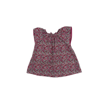 Jacadi pink floral top, 3 years