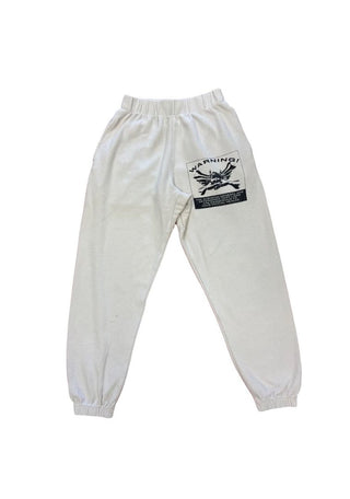 Boys Lie dusty rose waffle sweatpants, xs