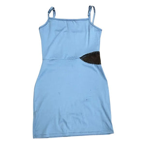 Cheryl Kids blue dress w/cutout, medium