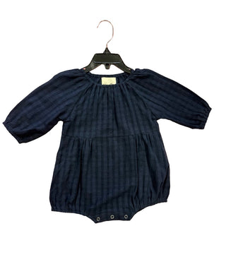 Vignette Navy romper, 12-18 months